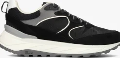 zwarte woolrich lage sneakers running man