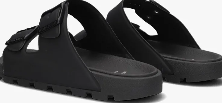 zwarte woolrich slippers sandalo donna