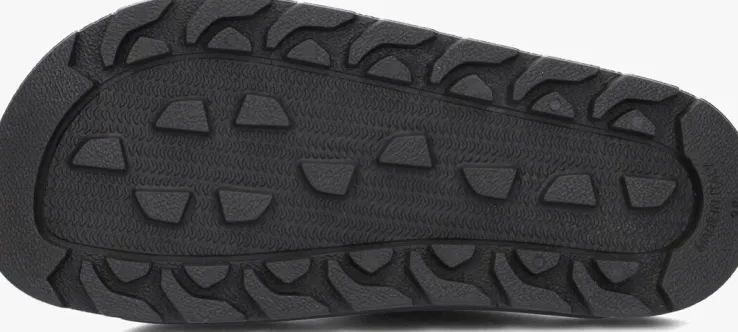 zwarte woolrich slippers sandalo donna