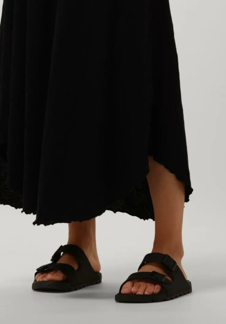 zwarte woolrich slippers sandalo donna