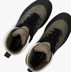 zwarte woolrich veterboots hiking boot gum