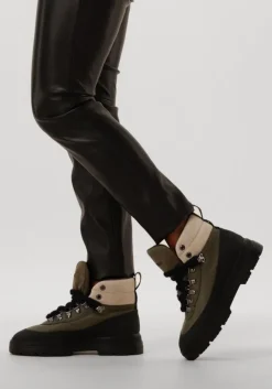 zwarte woolrich veterboots hiking boot gum