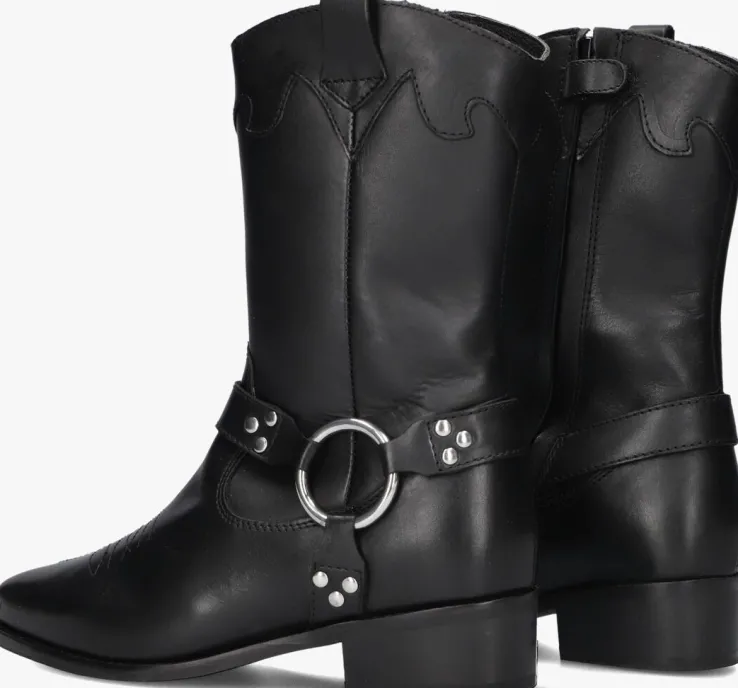 zwarte wysh cowboylaarzen nolia