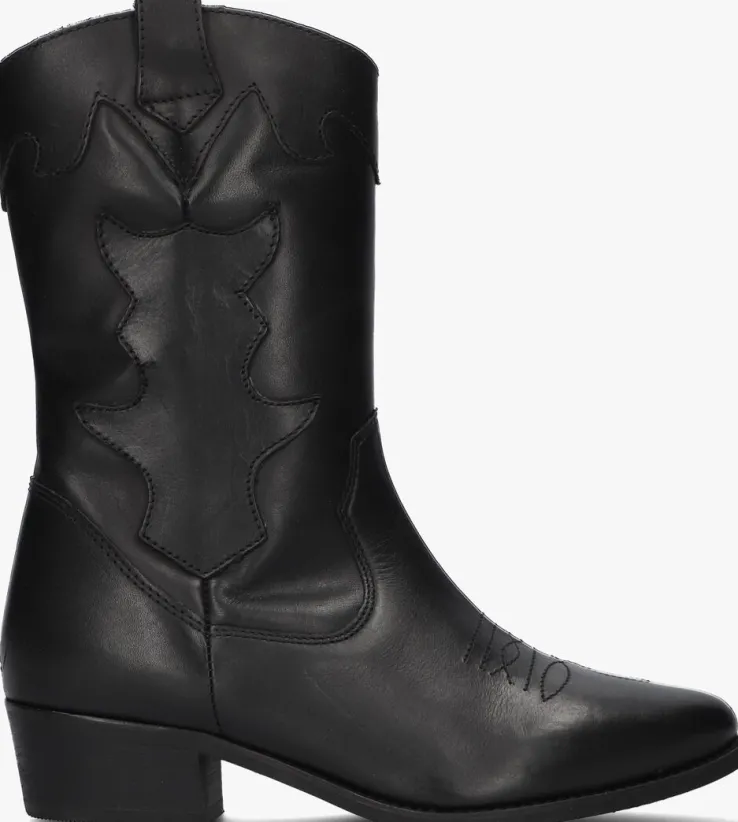 zwarte wysh cowboylaarzen nolia