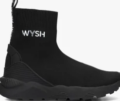 zwarte wysh hoge sneakers jaime