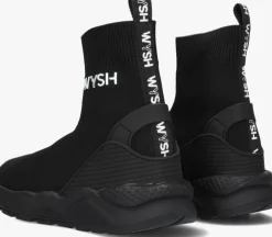 zwarte wysh hoge sneakers jaime
