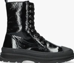 zwarte wysh veterboots maan boot