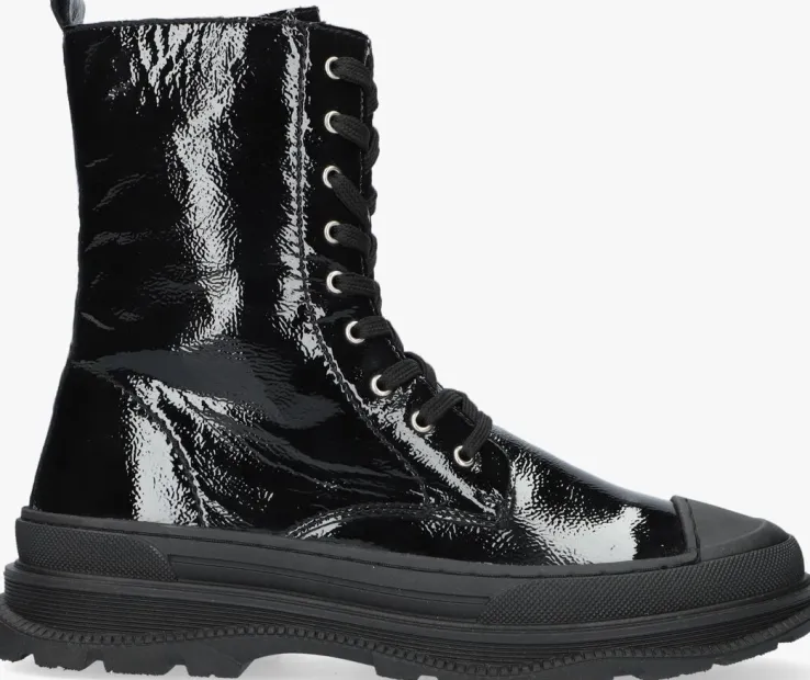 zwarte wysh veterboots maan boot