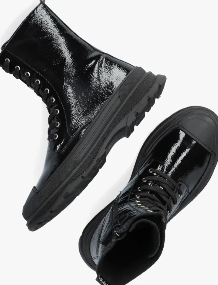 zwarte wysh veterboots maan boot