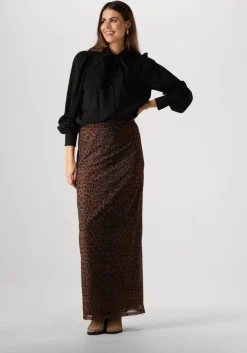 zwarte y.a.s. blouses yaspil ls bow shirt