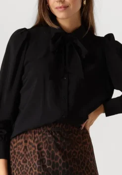 zwarte y.a.s. blouses yaspil ls bow shirt