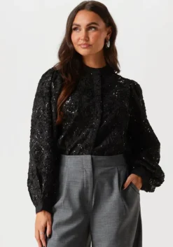 zwarte y.a.s. blouses yasrosy ls shirt