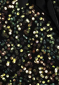 zwarte y.a.s. blouses yassiglo ls wrap top