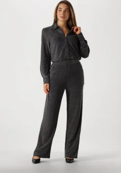 zwarte y.a.s. blouses yastikka ls glitter shirt