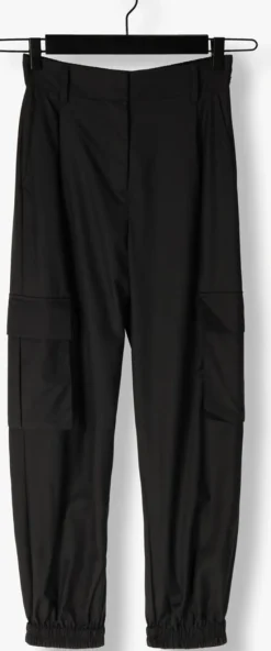 zwarte y.a.s. cargobroeken yaspenni hw ankle pant