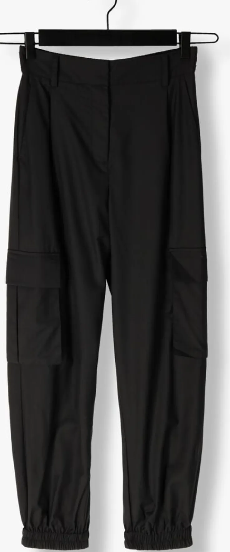 zwarte y.a.s. cargobroeken yaspenni hw ankle pant