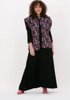 zwarte y.a.s. maxi jurk yassavanna long shirt dress