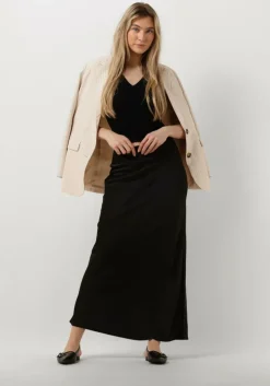 zwarte y.a.s. maxirok yaspella hw maxi skirt
