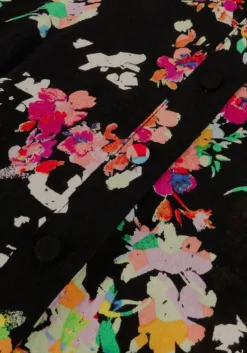 zwarte y.a.s. midi jurk yasaloma ls midi shirt dress s