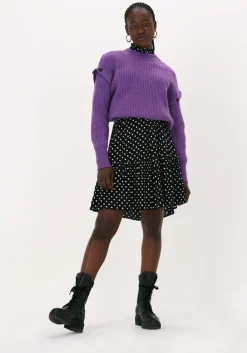 zwarte y.a.s. midi jurk yasdublin ls dress