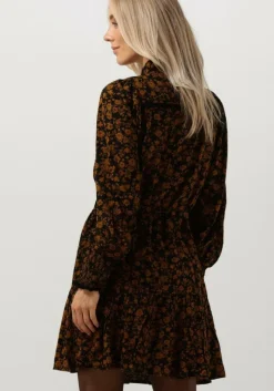 zwarte y.a.s. mini jurk tastilera ls shirt dress