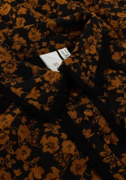 zwarte y.a.s. mini jurk tastilera ls shirt dress