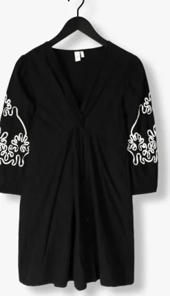 zwarte y.a.s. mini jurk yasgiggs dress