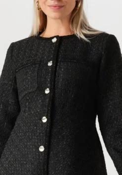 zwarte y.a.s. mini jurk yasmalea ls dress