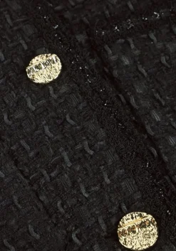 zwarte y.a.s. mini jurk yasmalea ls dress