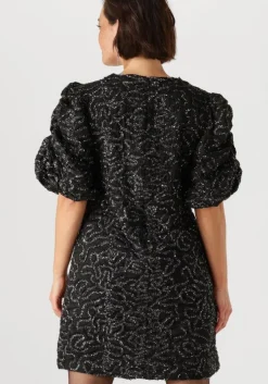 zwarte y.a.s. mini jurk yasvimala ss dress