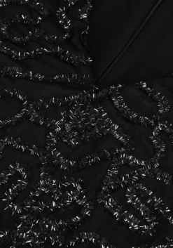 zwarte y.a.s. mini jurk yasvimala ss dress