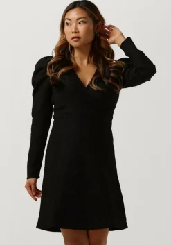 zwarte y.a.s. mini jurk yasvinna ls dress