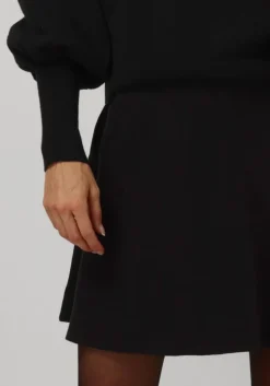 zwarte y.a.s. minirok yasfonny hw knit skirt