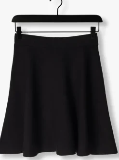 zwarte y.a.s. minirok yasfonny hw knit skirt