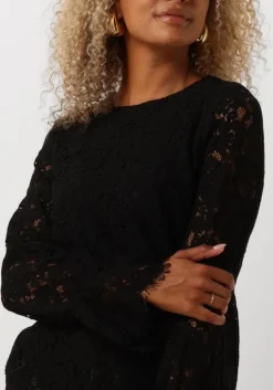 zwarte y.a.s. top yasperla ls lace top