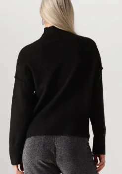 zwarte y.a.s. trui yasbalis ls high neck knit
