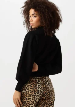 zwarte y.a.s. trui yasfiraz ls knit pullover