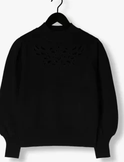 zwarte y.a.s. trui yasfiraz ls knit pullover