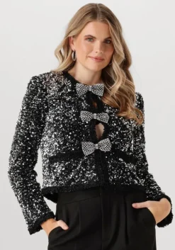 zwarte y.a.s. vest yasbow ls jacket