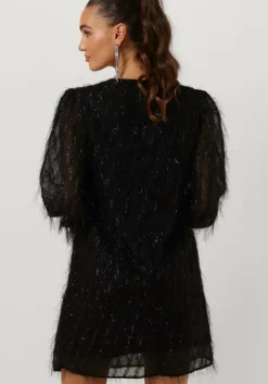 zwarte ydence mini jurk dress elise