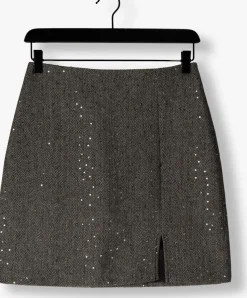 zwarte ydence minirok skirt elfie