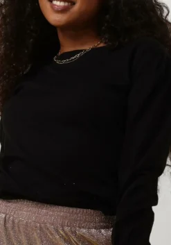 zwarte ydence trui knitted top vera