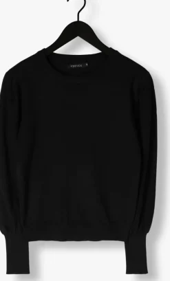 zwarte ydence trui knitted top vera